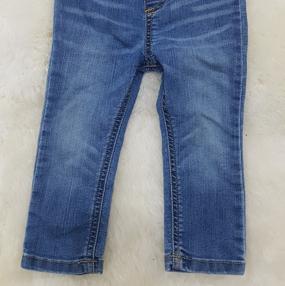 Oshkosh pull on girls   Denim jeans 18 months - Picture 3 of 5